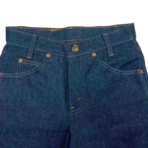 Vintage Levis Jeans NWOT Orange Tab Dark Wash Dura Plus Straight Leg Jeans 26x32 - Picture 6 of 8